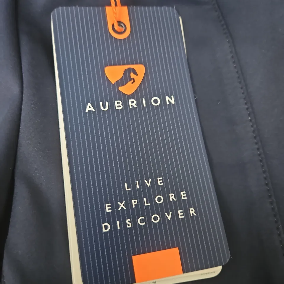 AUBRION ALBION RIDING TIGHTS – LADIES, NAVY, SMALL