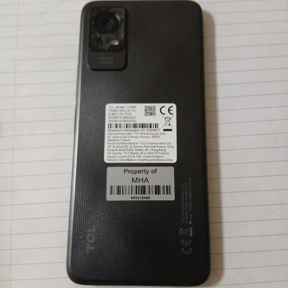 TCL 406 SMARTPHONE – BLACK 