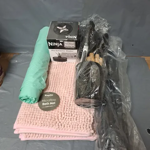 APPROXIMATELY 20 ASSORTED HOUSEHOLD ITEMS TO INCLUDE TRIPOD, MICROFIBRE TOWEL, BIN BAGS, ETC - COLLECTION ONLY