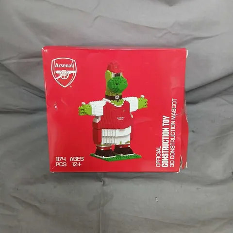 ARSENAL OFFICIAL CONSTRUCTION TOY MASCOT – 1174 PIECES 