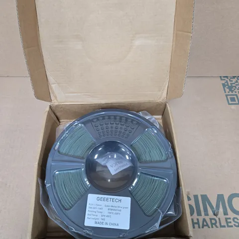 GEEETECH PLA FILAMENT 1.75MM OLIVE GREEN, 1KG