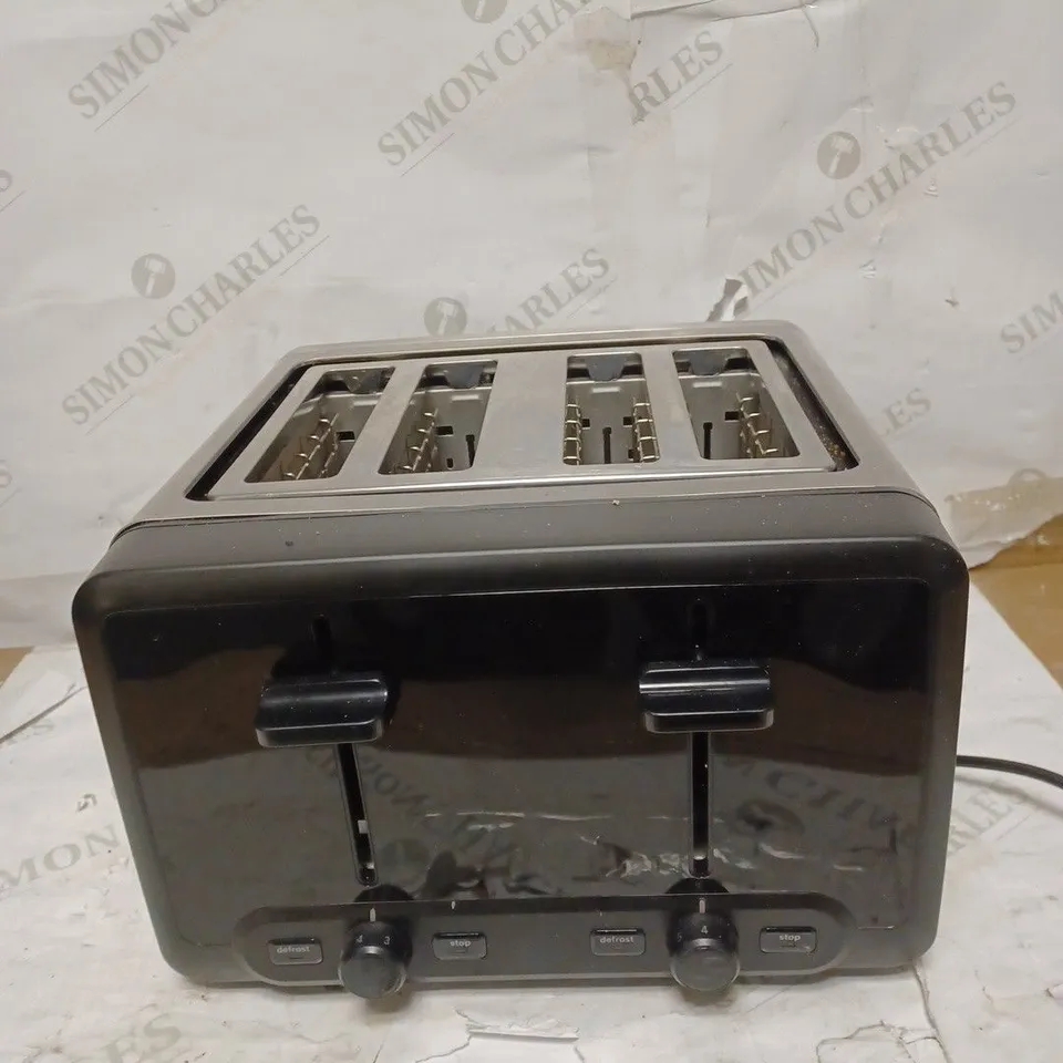 BOSCH DESIGNLINE 4 SLOT STAINLESS STEEL TOASTER