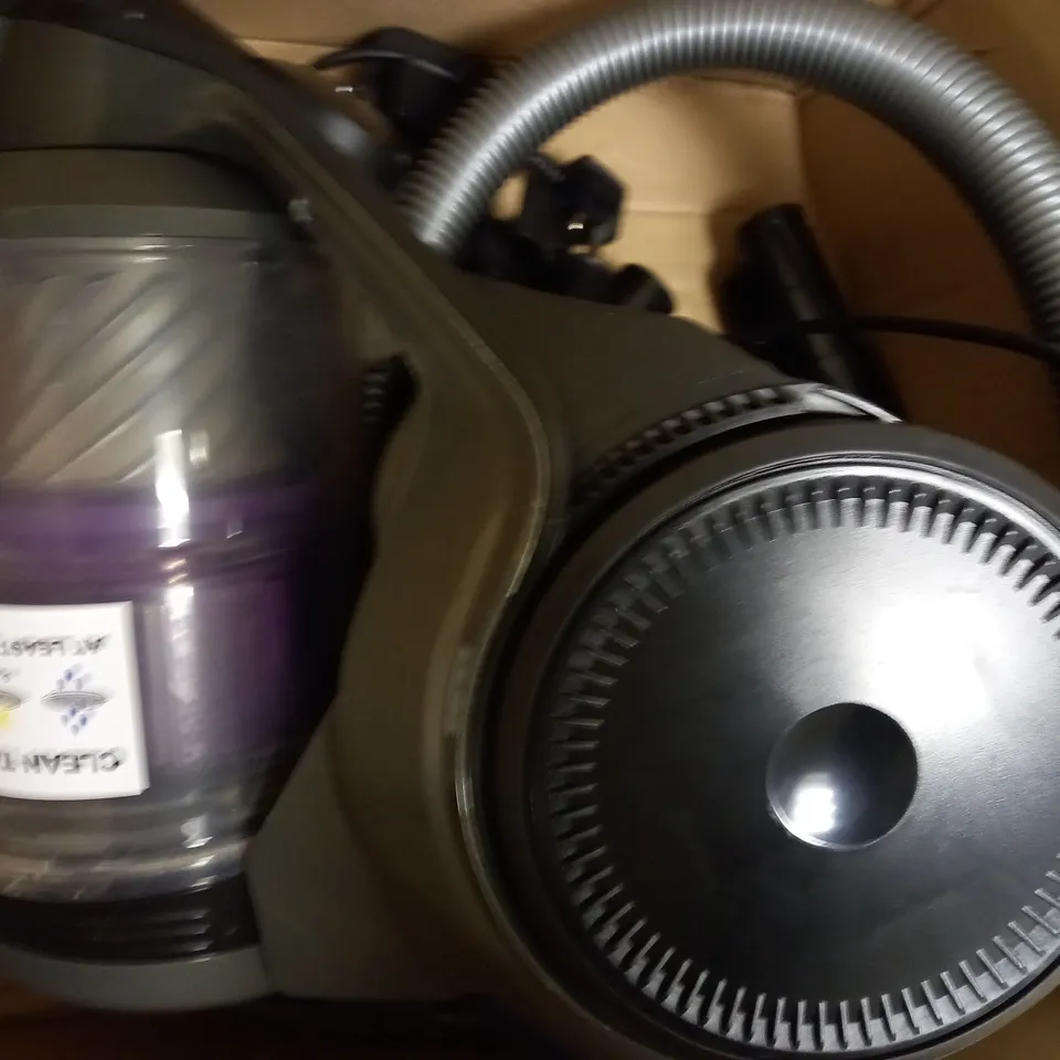 RUSSELL HOBBS TITAN 2 PET CYLINDER VACUUM IN GREY AND PURPLE