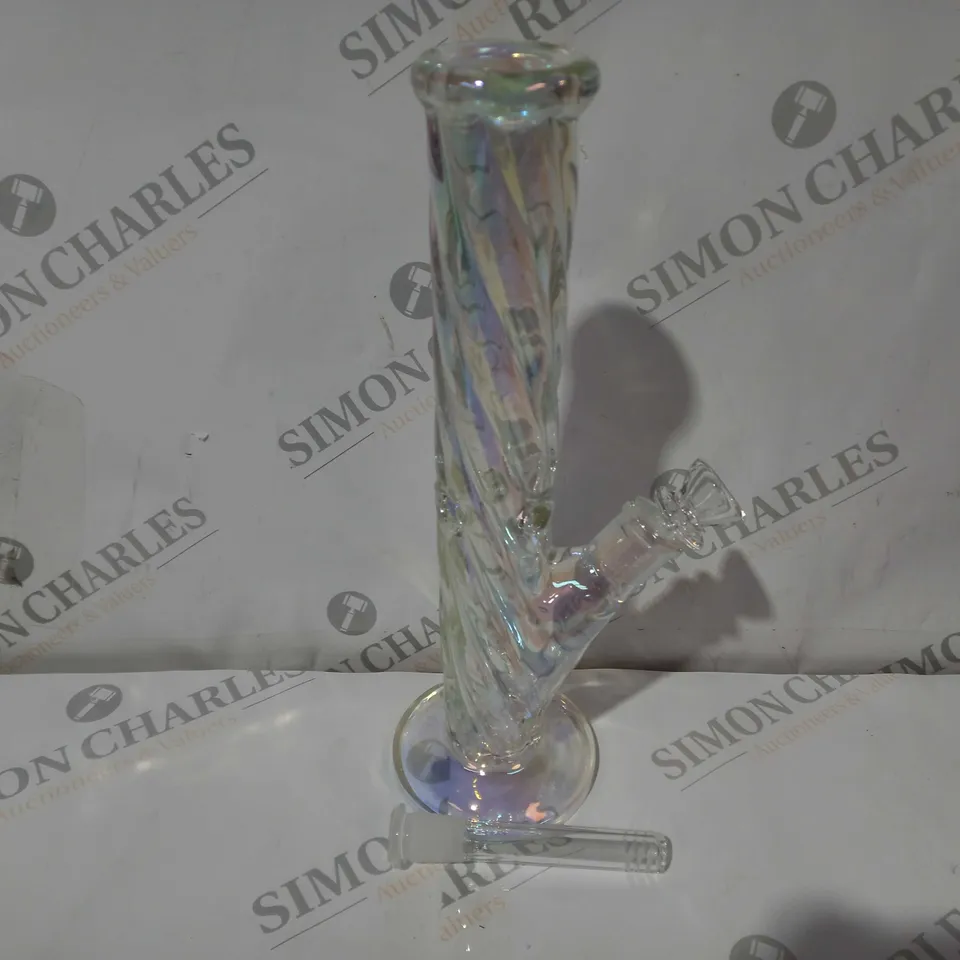 CLEAR CRYSTAL EFFECT BONG