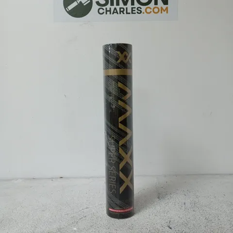 MAXX SUPER SERIES BWF APPROVED BADMINTON SHUTTLECOCKS 12 PACK