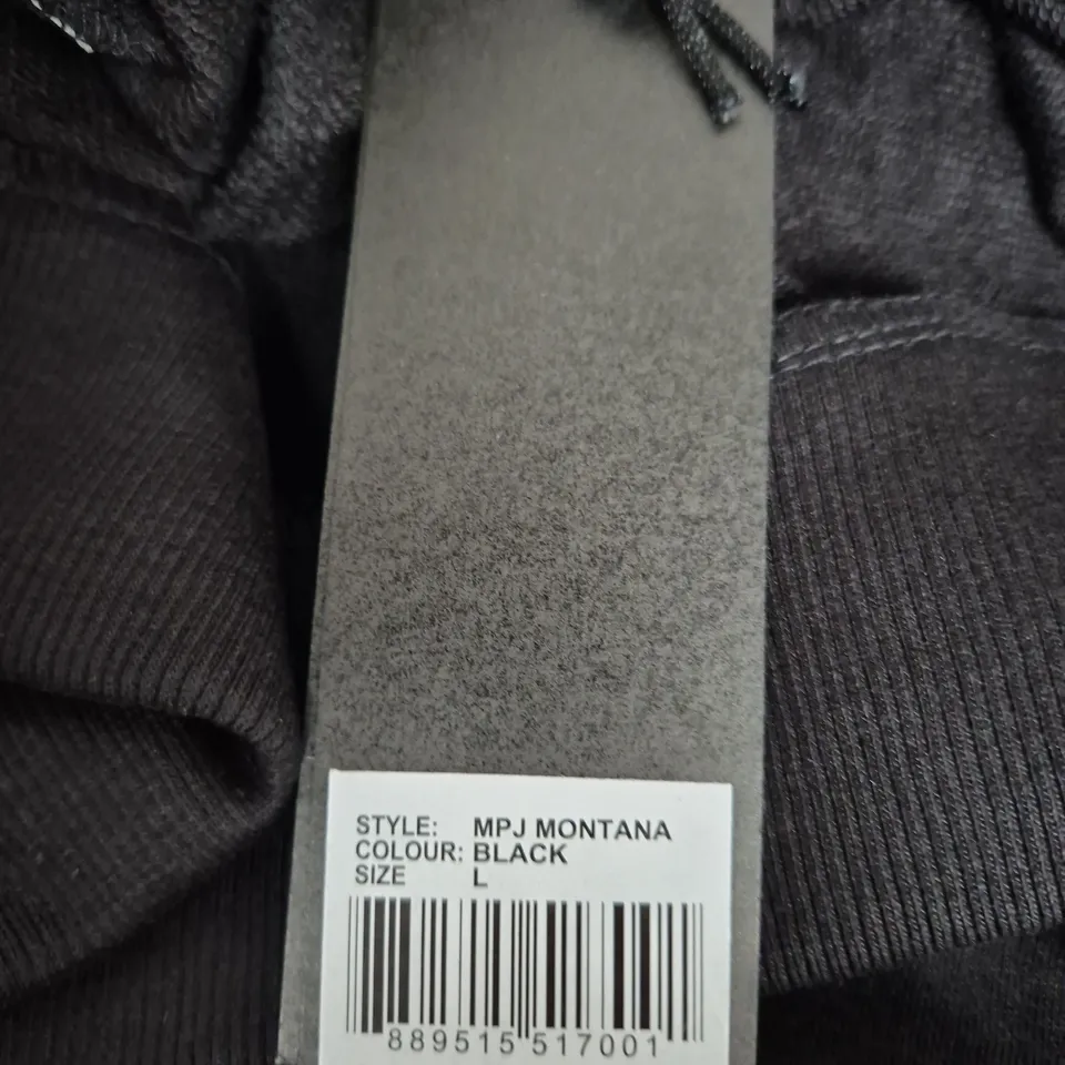 SOUL STAR MONTANA MPJ BLACK JOGGERS – SIZE L
