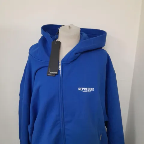 REPRESENT OWNERS CLUB ZIP HOODIE SIZE XXL