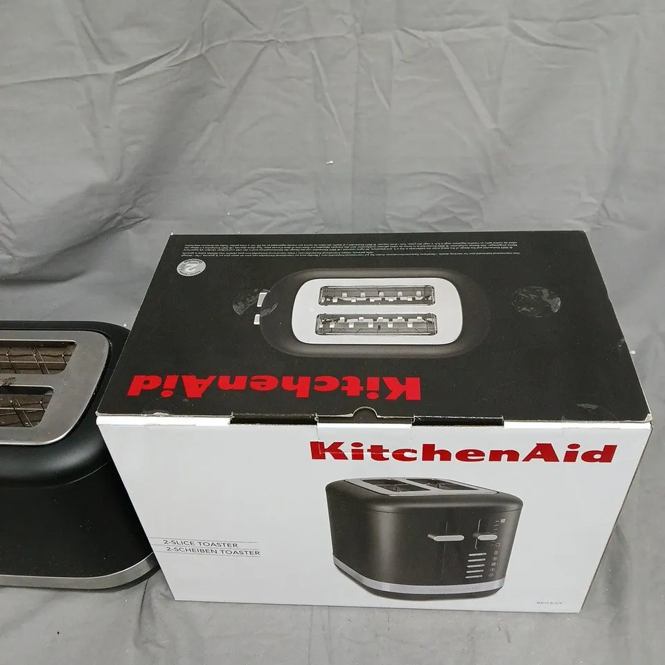 KitchenAid 2-Slice Toaster – Black .