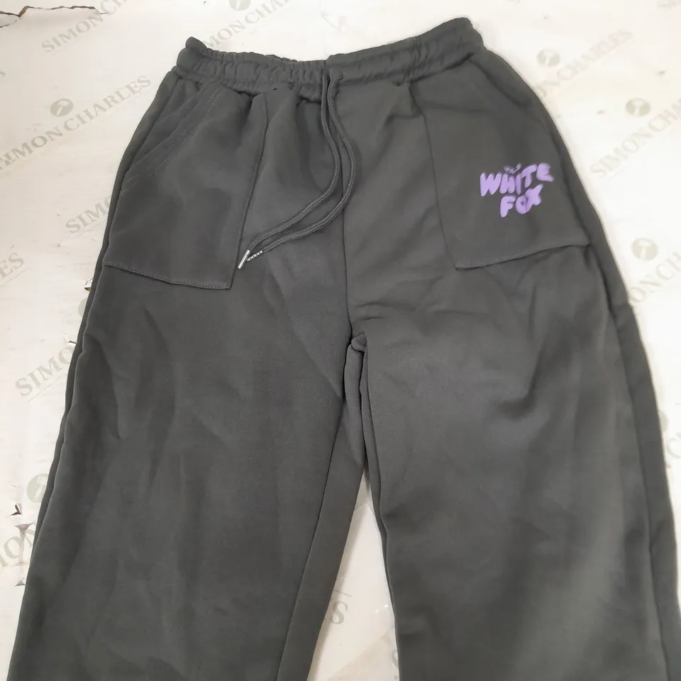 WHITE FOX VOL.3 GREY SWEATPANTS - XL