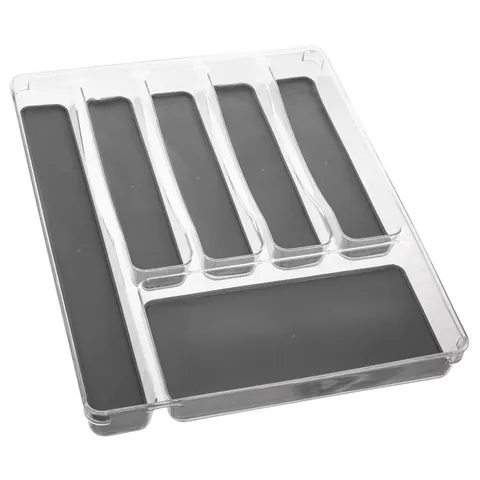 BOXED DRAW TIDY PLASTIC CUTLERY TRAY