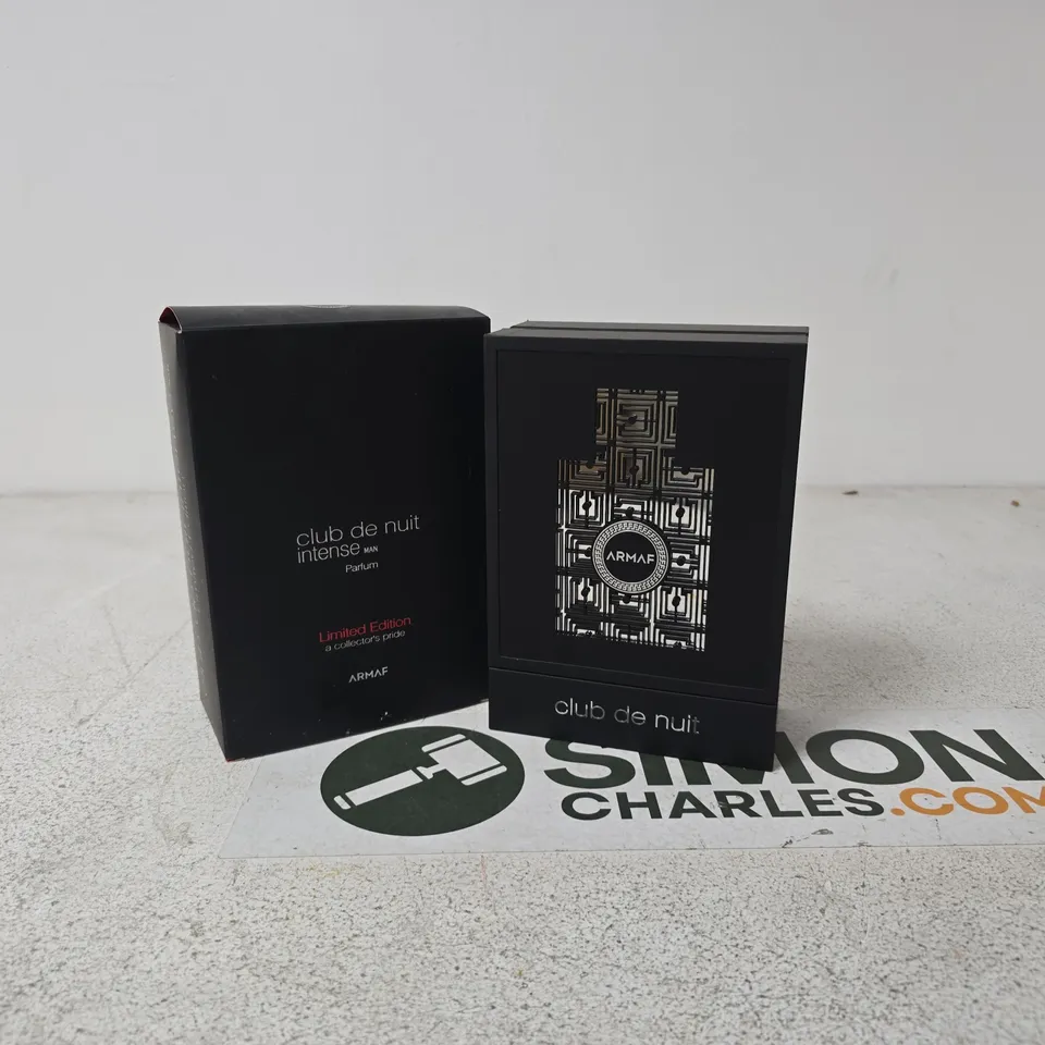 CLUB DE NUIT INTENSE MAN PARFUM LIMITED EDITION COLLECTORS PRIDE ARMAF 105ML AFTERSHAVE + CUFF LINKS