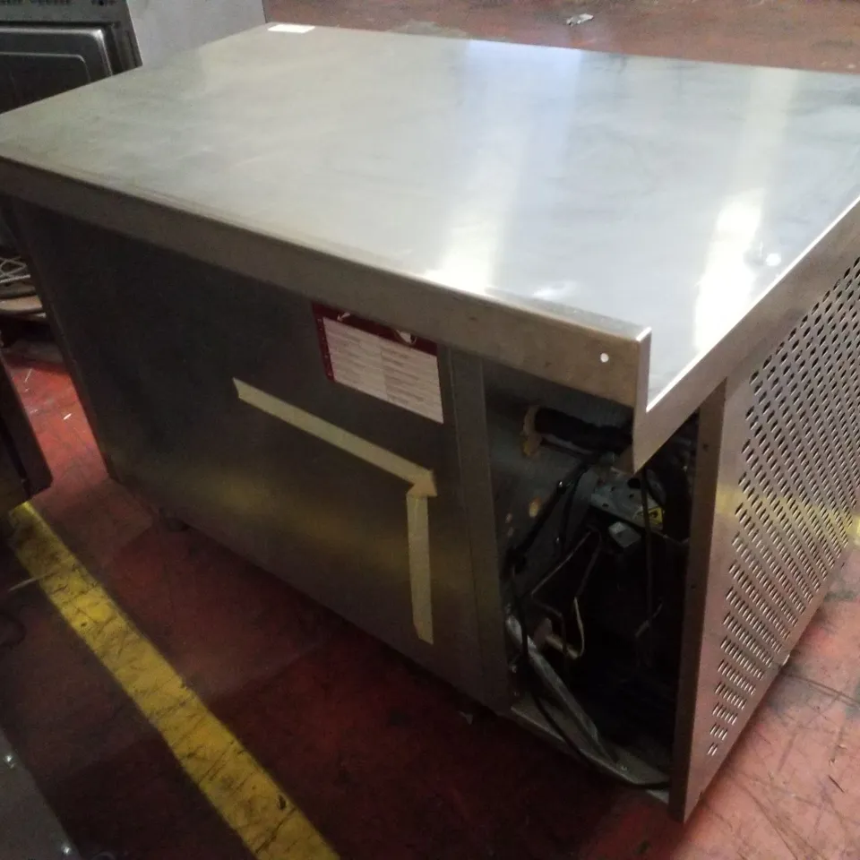 FOSTER DC1/2M UNDER-COUNTER REFRIGERATOR – STAINLESS STEEL, 2-DOOR