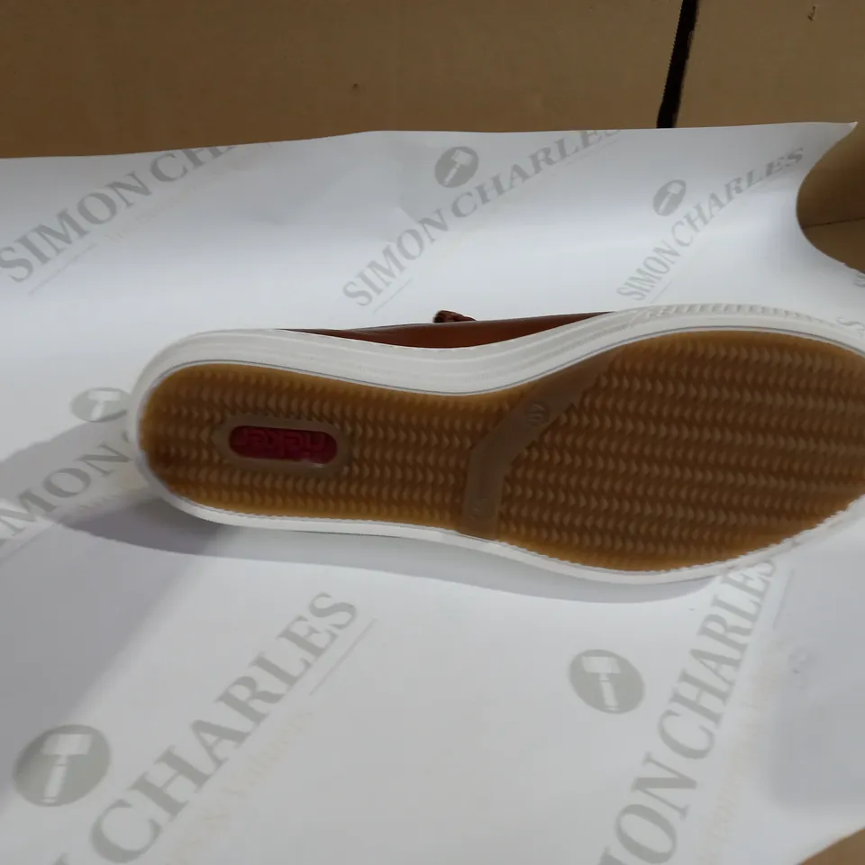 RIEKER BROWN SHOE SIZE 6.5