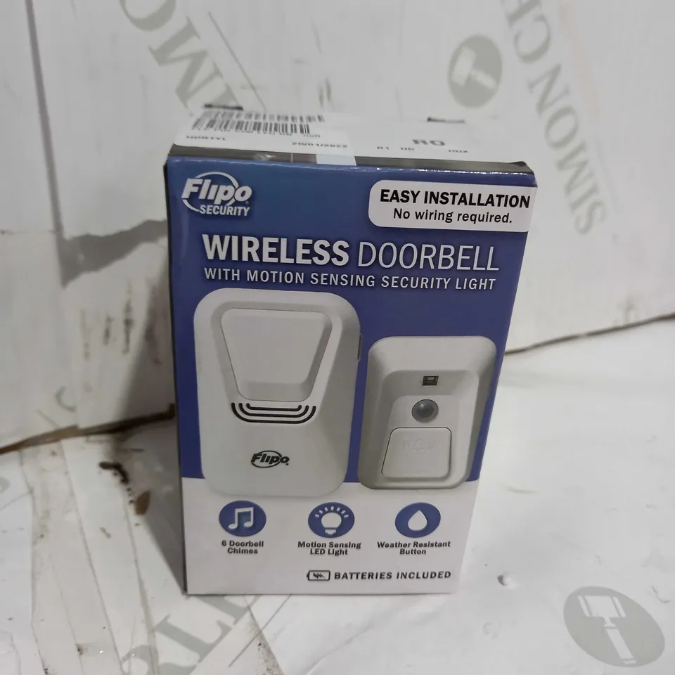FLIPO SECURITY WIRELESS DOORBELL