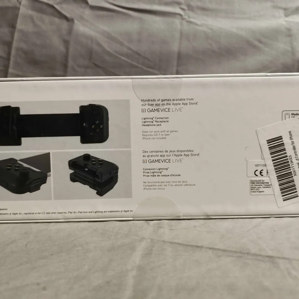 GAMEVICE IPHONE CONTROLLER PERIPHERAL – BOXED