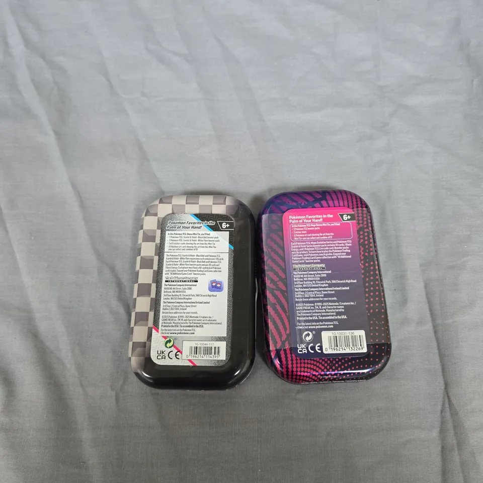 POKÉMON TRADING CARD GAME MINI TIN – SET OF 2
