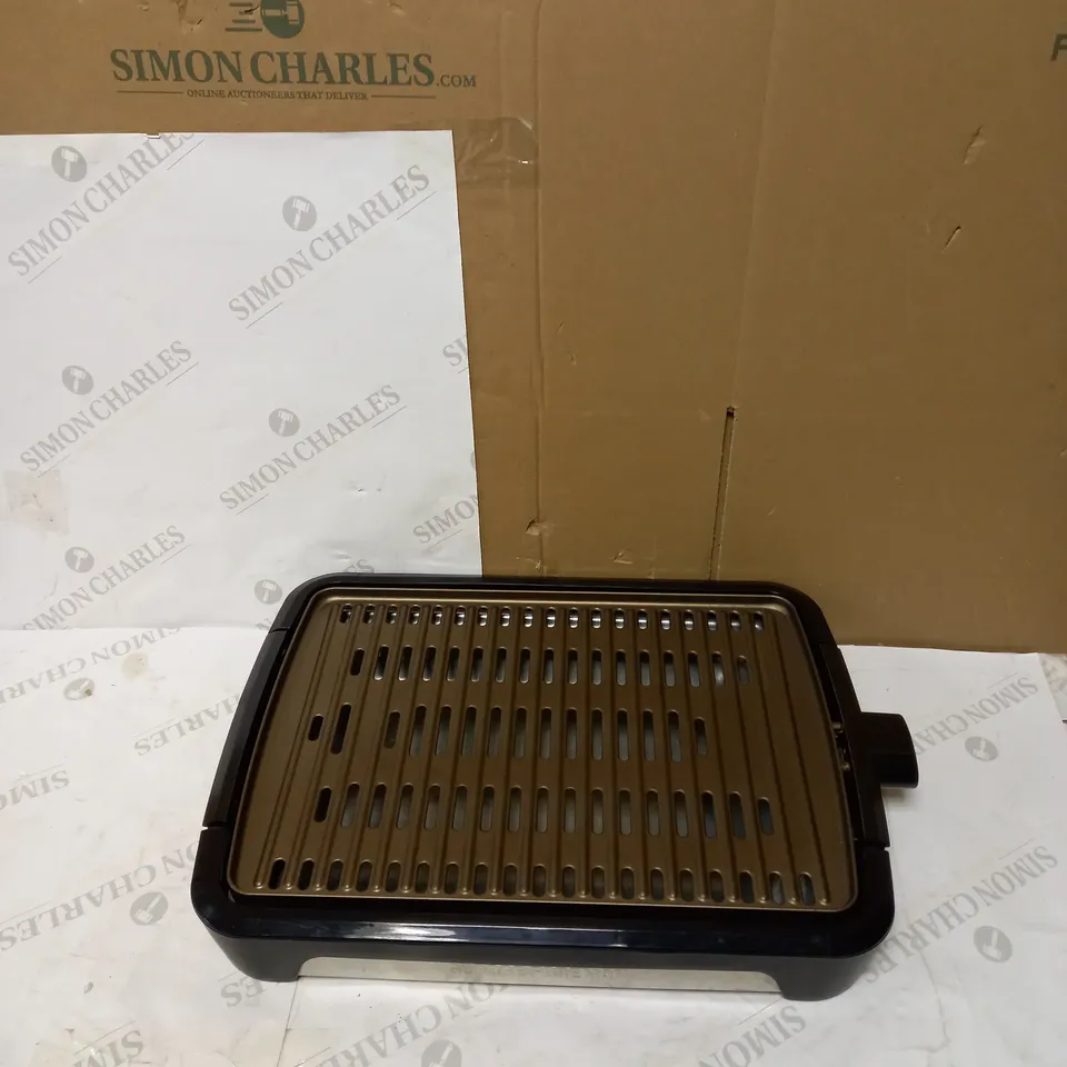 GEORGE FOREMAN SMOKELESS ELECTRIC GRILL