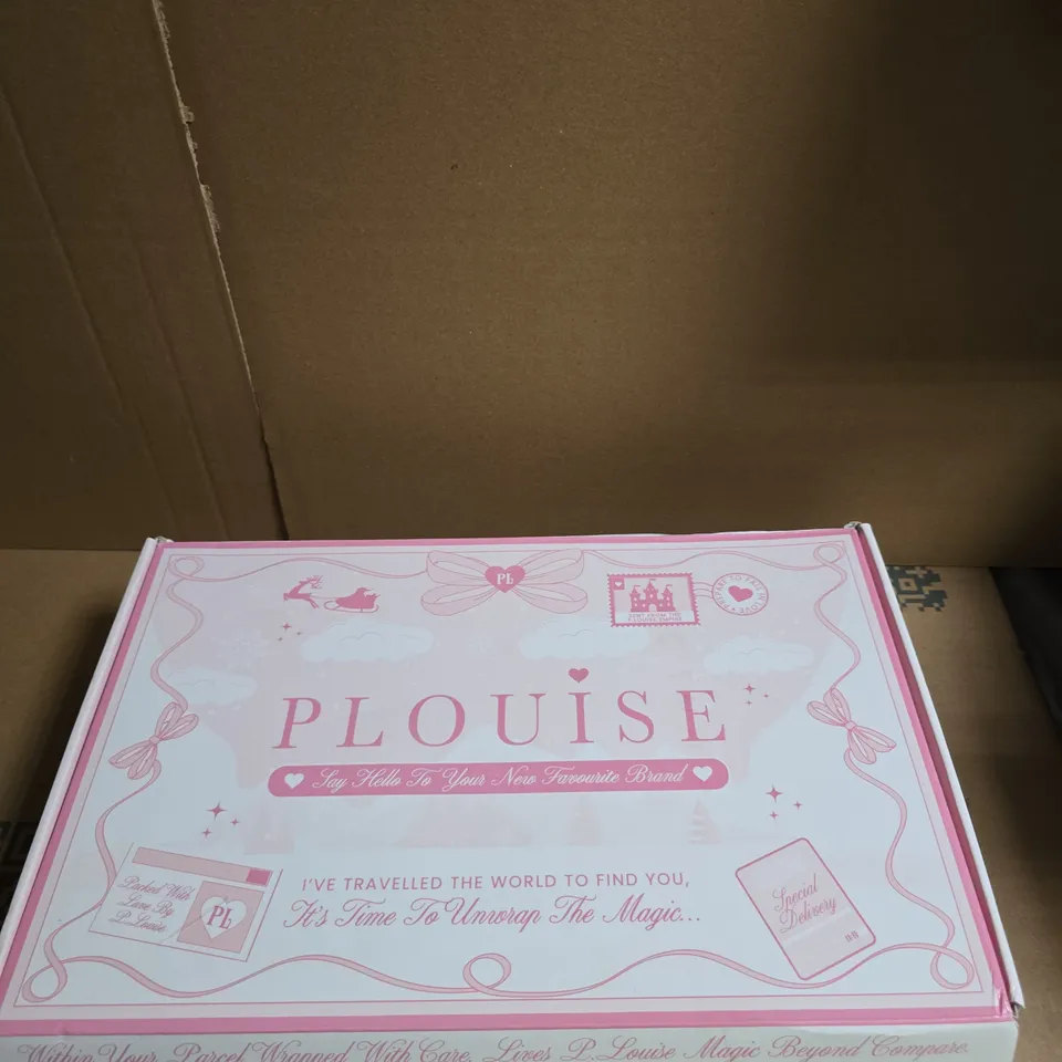 PLOUISE BEAUTY BOX TO INCLUDE BAD BITCH ENERGY LIP DUO, BLUSH BALM AND GLITTER SETTING SPRAY