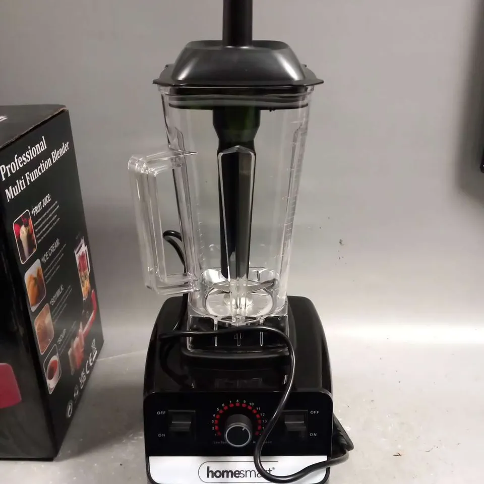 BRAND NEW BOXED HOMESMART - FOOD PROCESSOR AND BLENDER 4500 W (SIZE 20X21X49 CM) - BLACK