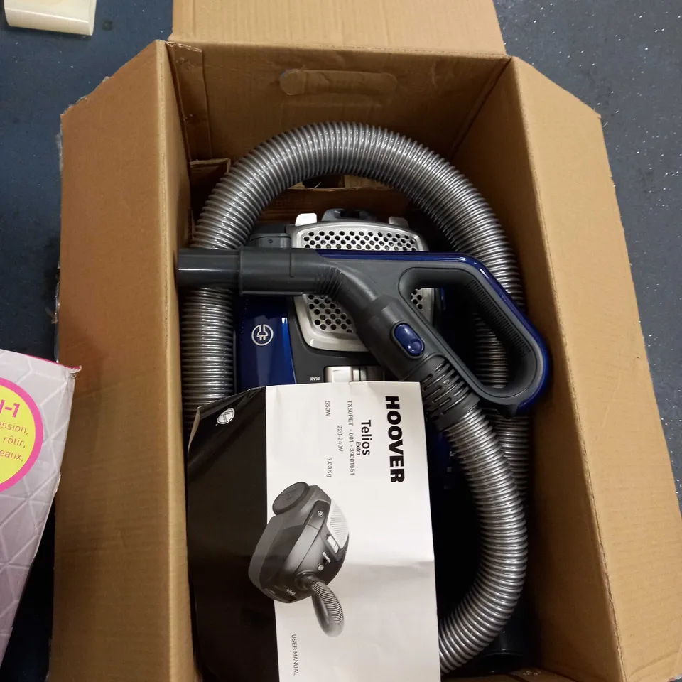 HOOVER TELIOS EXTRA PETS BAGGED CYLINDER VACUUM CLEANER