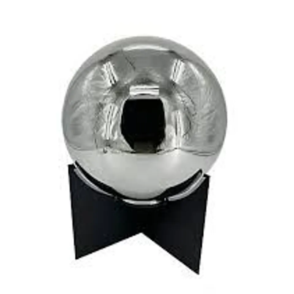 K BY KELLY HOPPEN INDOOR OUTDOOR PRE- LIT GLOBE LIGHT ON STAND