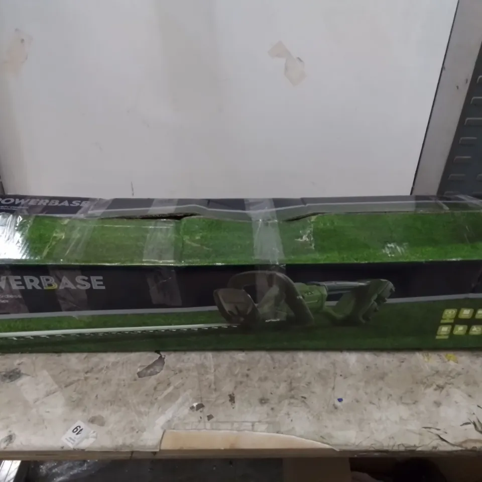 BOXED POWERBASE 52CM 40V CORDLESS HEDGE TRIMMER 