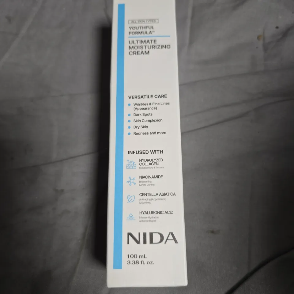 NIDA YOUTHFUL FORMULA ULTIMATE MOISTURIZING CREAM – 100 ML (ALL SKIN TYPES)