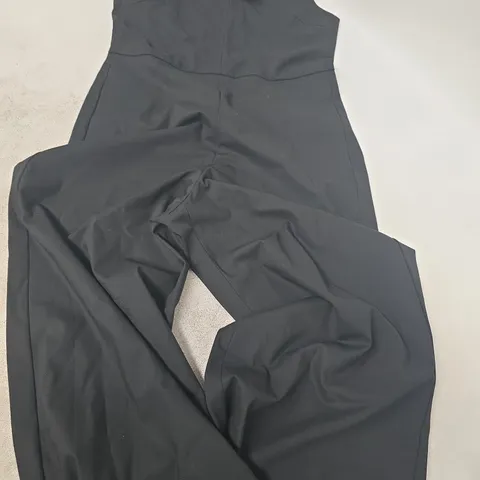 BLACK WOMEN'S SLEEVELESS JUMPSUIT – SIZE M (BUST 35–37IN) – UK SIZING