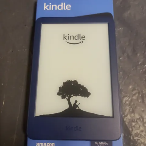 BOXED AMAZON KINDLE 16GB IN DENIM