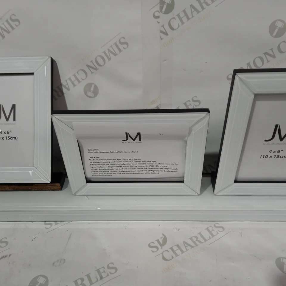 JM BY JULIEN MACDONALD TABLETOP MULTI APERTURE FRAME