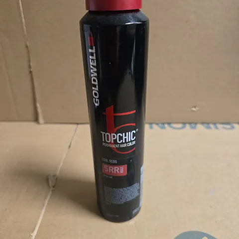 GOLDWELL TOPCHIC PERMANENT HAIR COLOUR β COOL REDS 5RR MAX (DEEP RED) 250ML