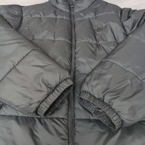 ADIDAS ORIGINAL FULL ZIP PADDED COAT - SIZE L