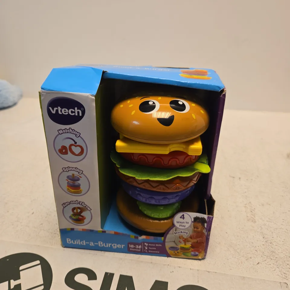 VTECH BUILD-A-BURGER TOY