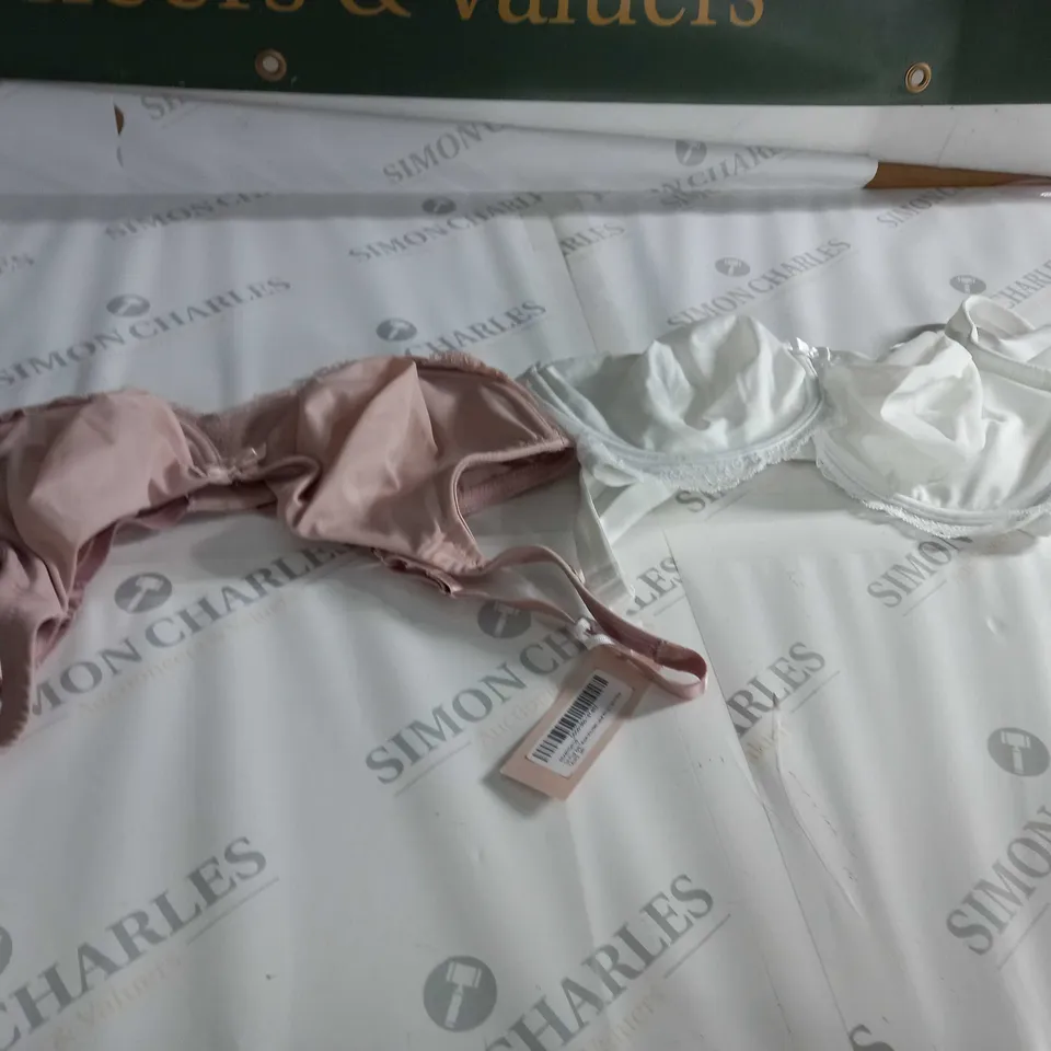 2 PACK MOULDED LACE WING T-SHIRT BRA