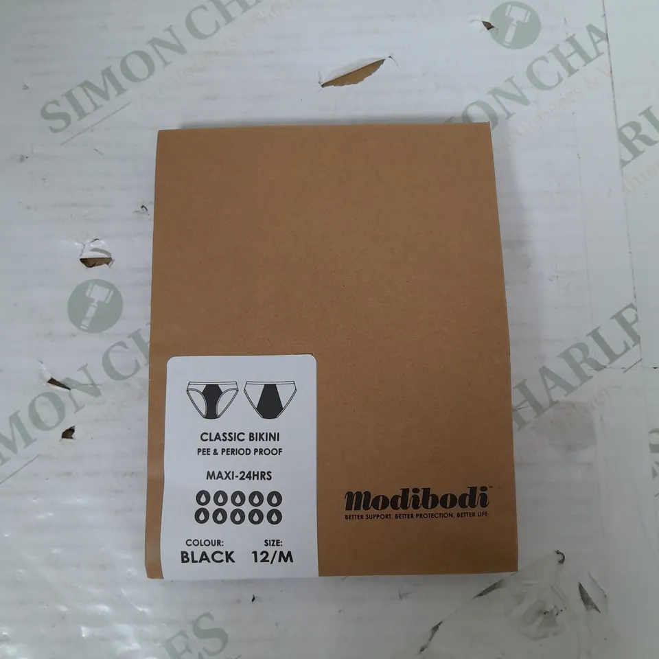SEALED MODIBODI CLASSIC BIKNI IN BLACK - M