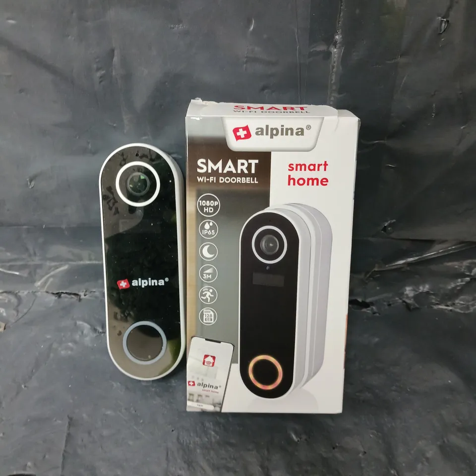 BOXED ALPINA SMART HOME VIDEO DOORBELL 