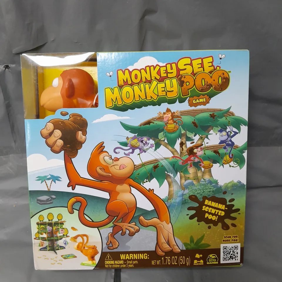 SPIN MASTER GAMES MONKEY SEE, MONKEY POO GAME RRP £19.99