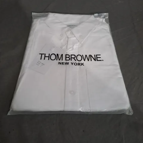SEALED THOM BROWNE NEW YORK WHITE SHIRT - SIZE 1
