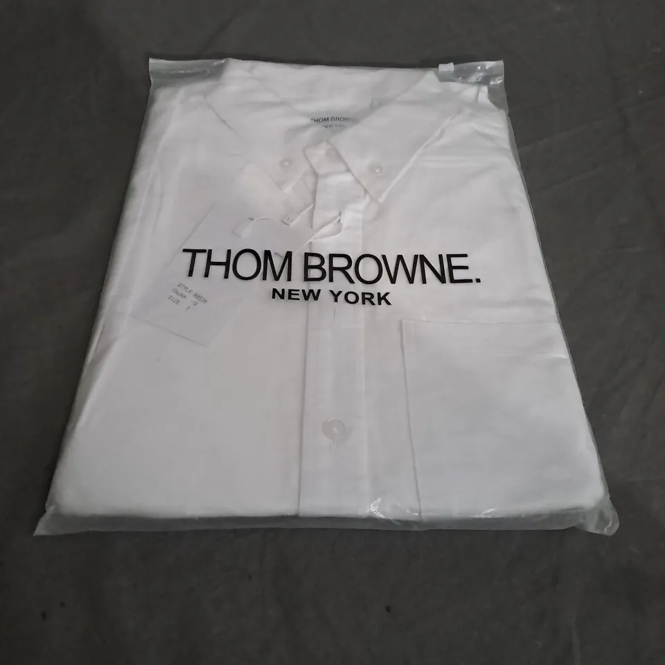 SEALED THOM BROWNE NEW YORK WHITE SHIRT - SIZE 1 