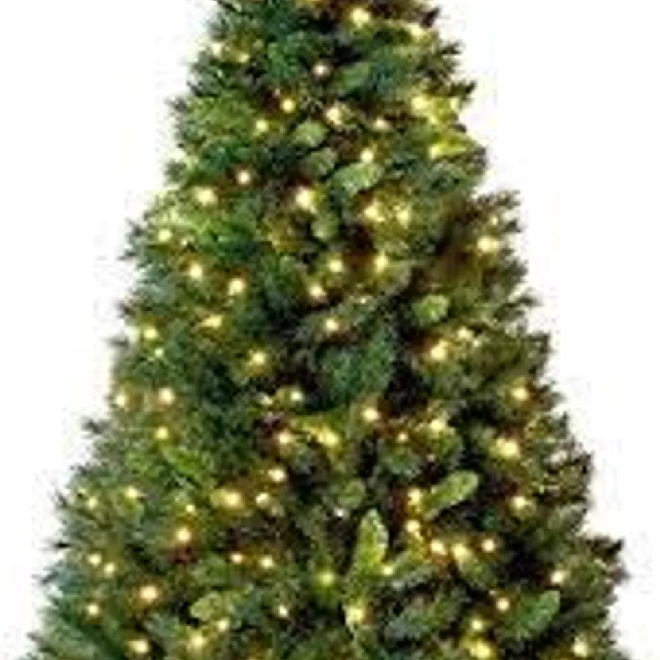 BOXED 5FT SNOWSHILL PRELIT CHRISTMAS TREE WITH 200 LED LIGHTS