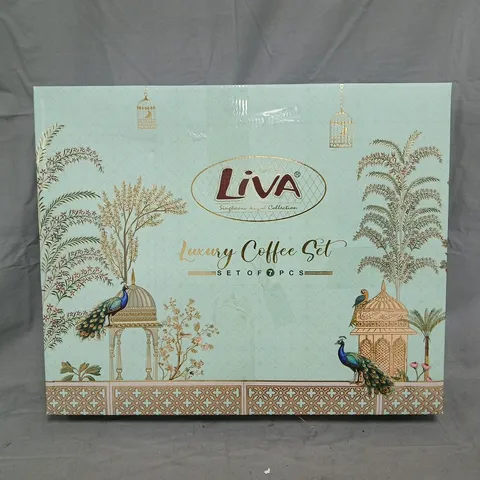 LIVA LUXURY COFFEE SET - COLLECTION ONLY