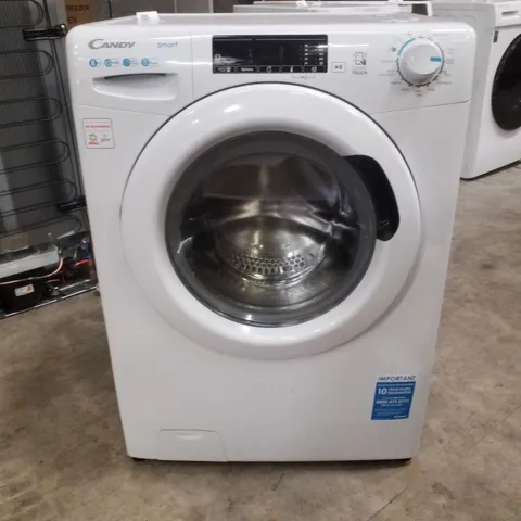 CANDY SMART 8KG FREESTANDING WASHING MACHINE IN WHITE - CS148TW4