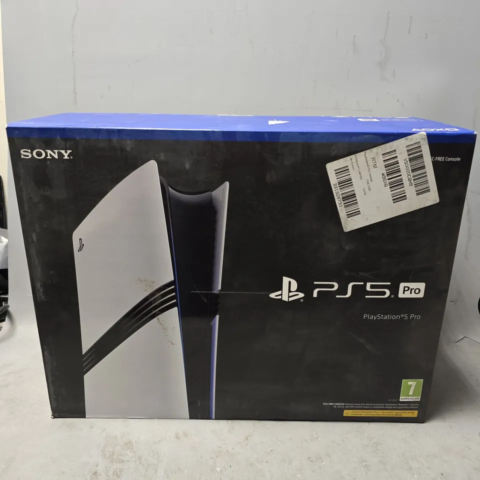 BOXED SONY PLAYSTATION 5 PRO DIGITAL EDITION
