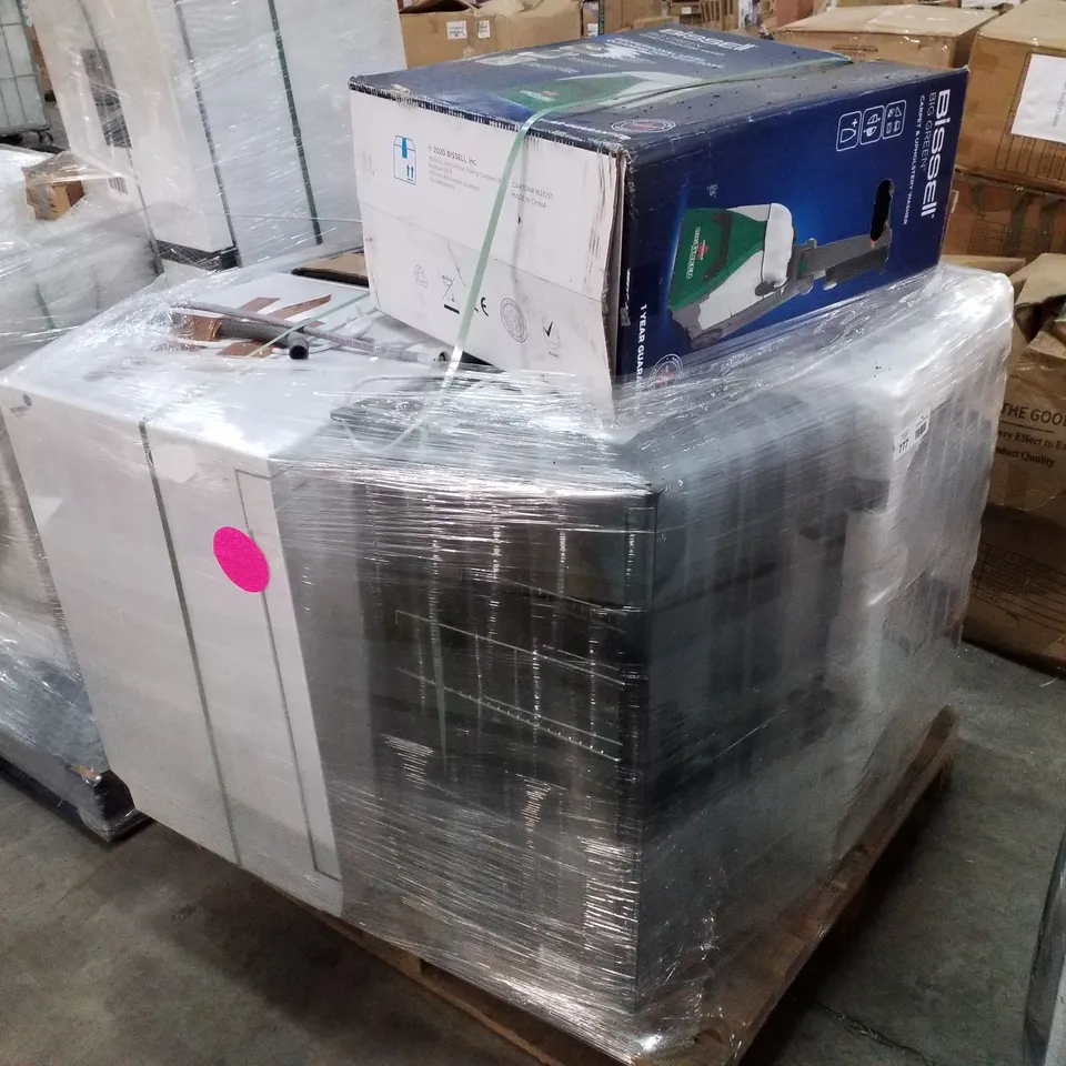 PALLET OF APPROXIMATELY 5 UNPROCESSED RAW RETURN WHITE GOODS TO INCLUDE;