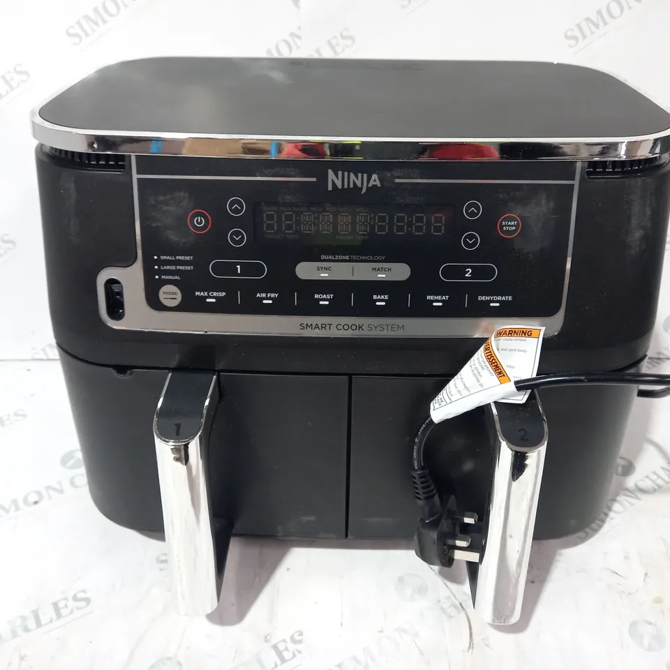 BOXED OUTLET NINJA FOODI MAX 9.5L DUAL ZONE SMART COOK AF451UK