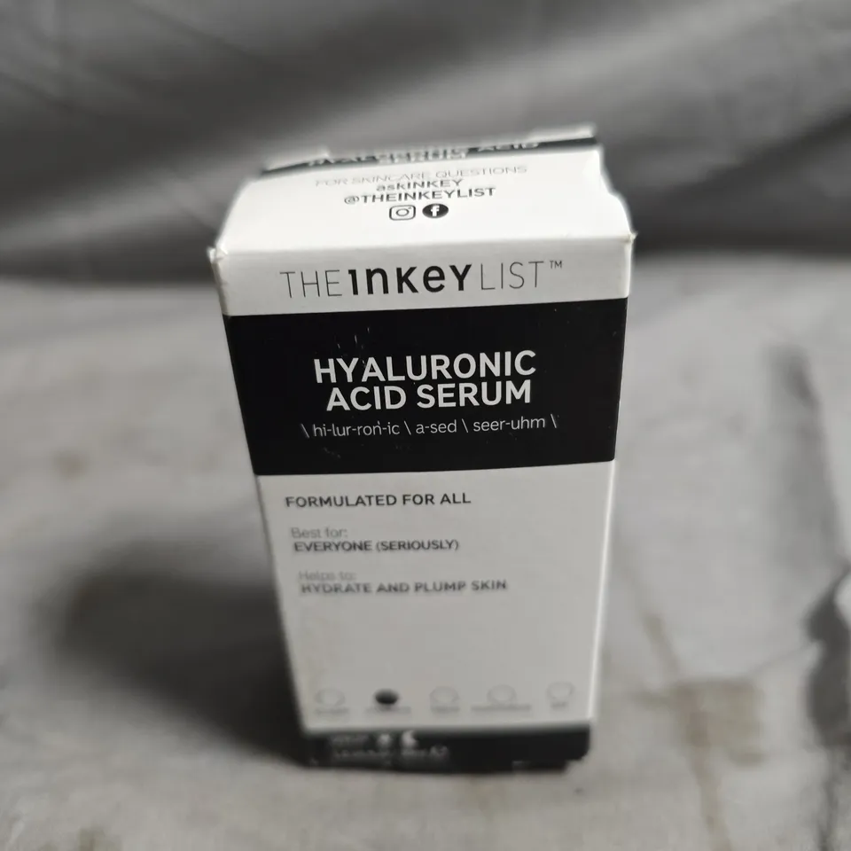 THE INKEY LIST HYALURONIC ACID SERUM - 30ML