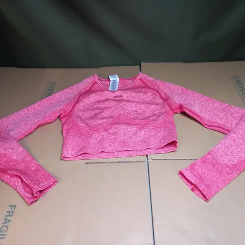 WOMENS GYMSHARK WORKOUT SHIRT SIZE UNSPECIFIED