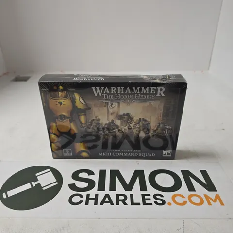 BOXED AND SEALED WARHAMMER THE HORUS HERSEY LEGIONES ASTARTES MKII COMMAND SQUAD