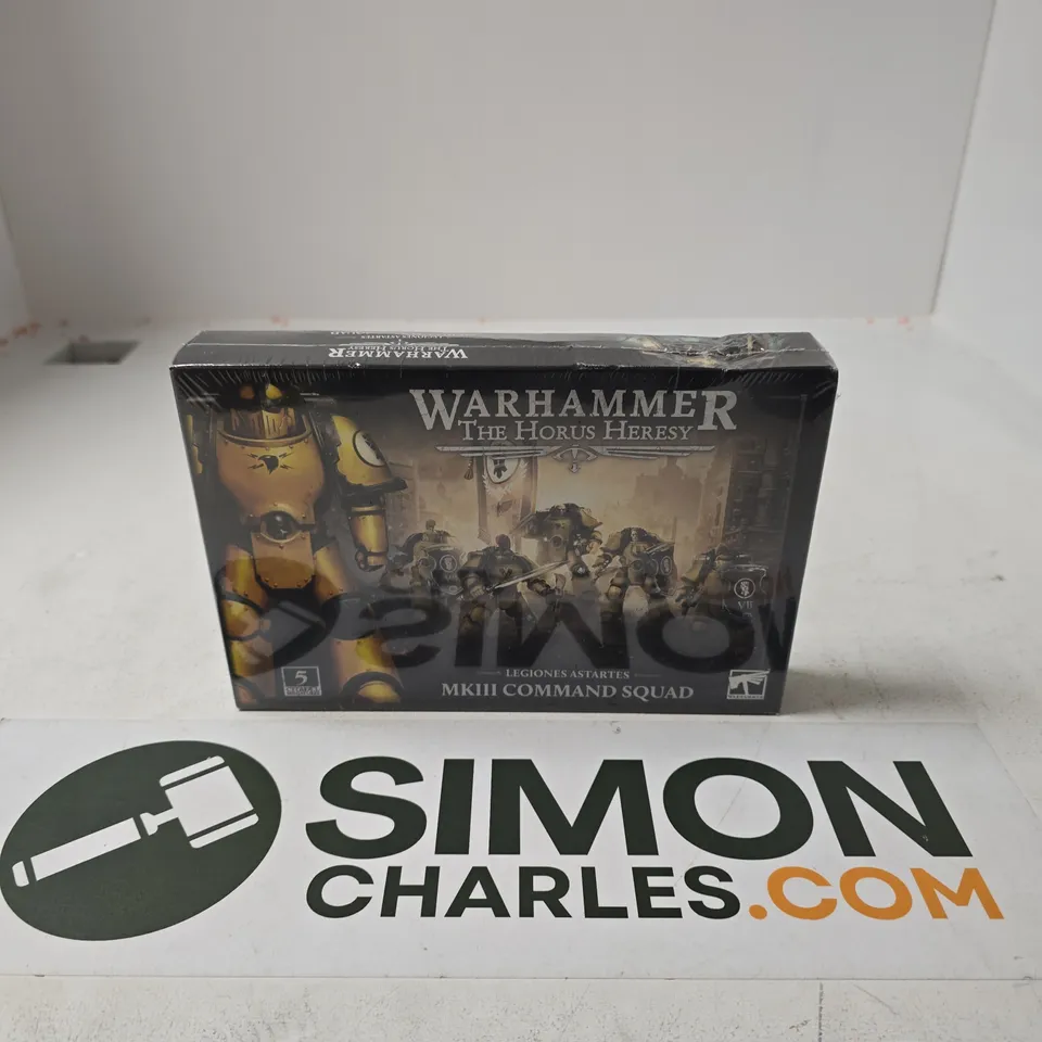 BOXED AND SEALED WARHAMMER THE HORUS HERSEY LEGIONES ASTARTES MKII COMMAND SQUAD