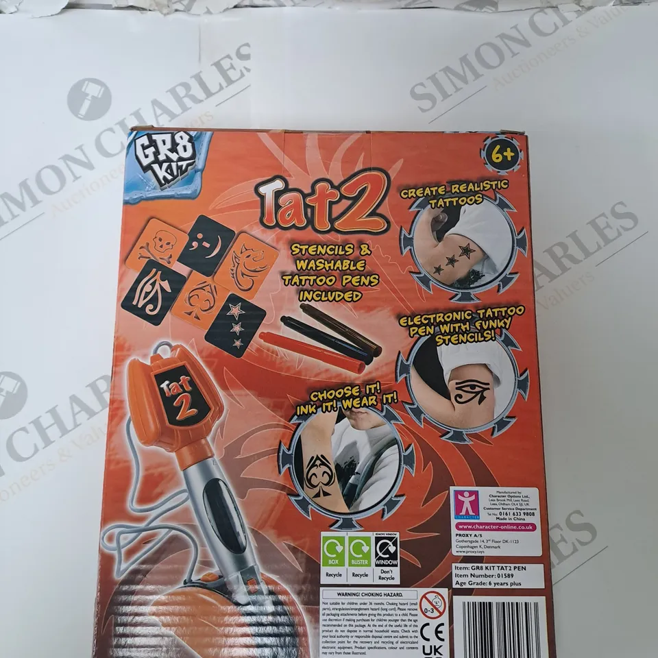 TAT2 TATTOO PEN KIT RRP £9.99